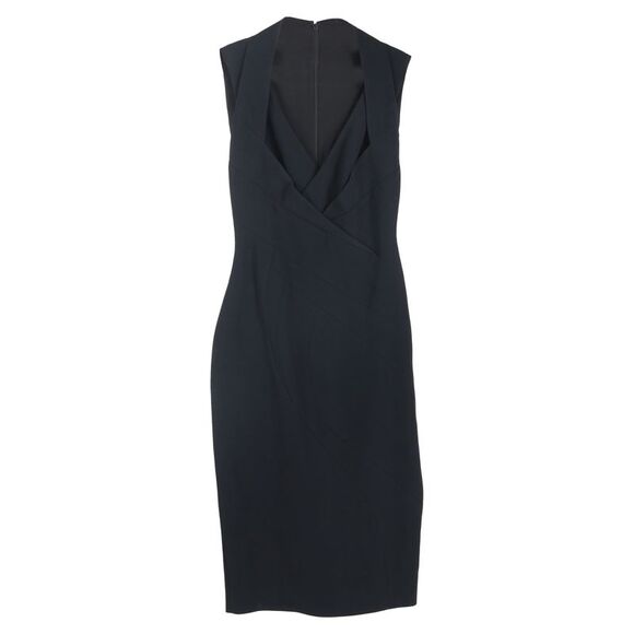 Antonio Berardi Criss-Cross Effect Mini Fitted Dress in...